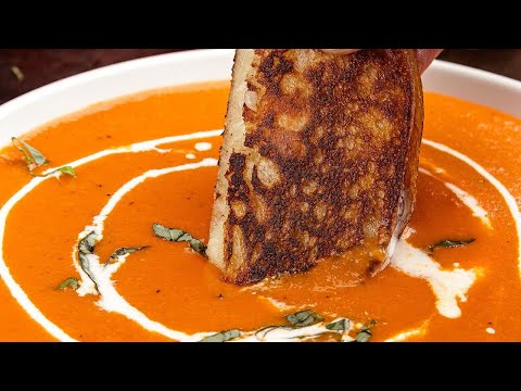 Creamy Tomato Basil Bisque Soup | Ready in 35 Minutes