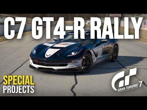 GT7 | Chevrolet Corvette C7 GT4R Rally Car Tune Setup | Special Projects