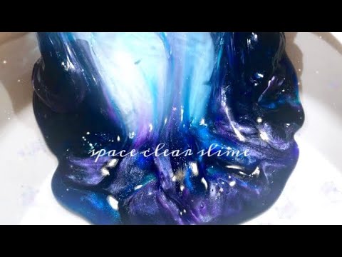 宇宙風クリアスライム👨🏻‍🚀space clear slime👾✨