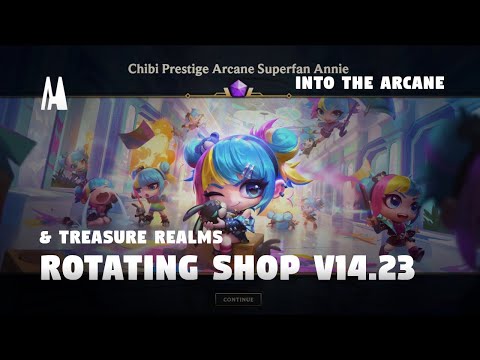 TREASURE REALMS & ROTATING SHOP V14.23 | TFT SET 13