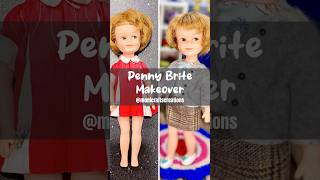 Vintage doll Penny Brite makeover #pennybrite #dollstagram #dollcollecting