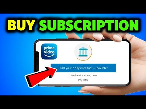 How To Create Amazon Prime Video Account and Buy Subscription