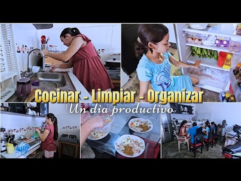 🍄UN DIA PRODUCTIVO ✅️ haciendo ALMUERZO & ORGANIZANDO ✅️mis dias como MAMÁ y AMA DE CASA