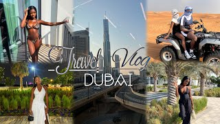 DUBAI TRAVEL VLOG || DESERT, DUBAI MALL, BEACH CLUB & MORE