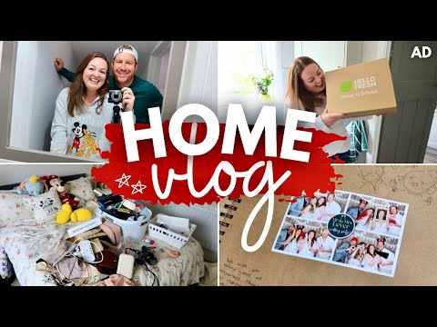 HOME VLOG! 🏡 back to routines, wedding gifts, bathroom reno before/after & post-holiday tidying 🧺 AD