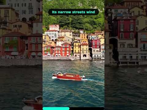 Discover Varenna, Italy: Stunning Views of Lake Como | Travel Guide & Best Time to Visit #shorts