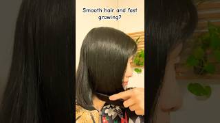 Do this to get Smooth and fast growing hair  #antiaging #hair #haircare #hairgrowth #hairloss