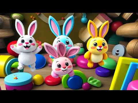 ✨ Hey Rabbit Sensory - Jingle Bells Dance Party! Fun Sensory Play & Learning for Toddlers!