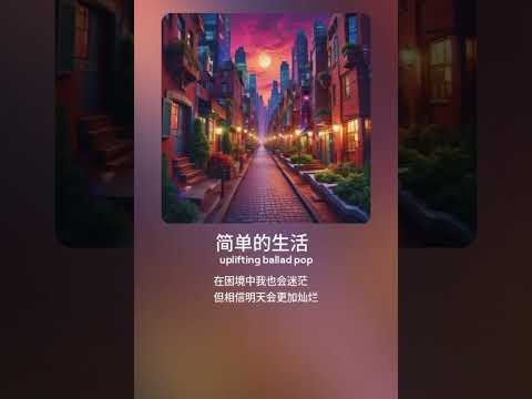 簡單的生活 #song #ai #aimusic  #抖音