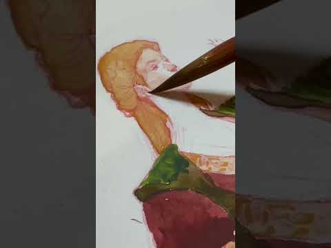 Watercolor painting