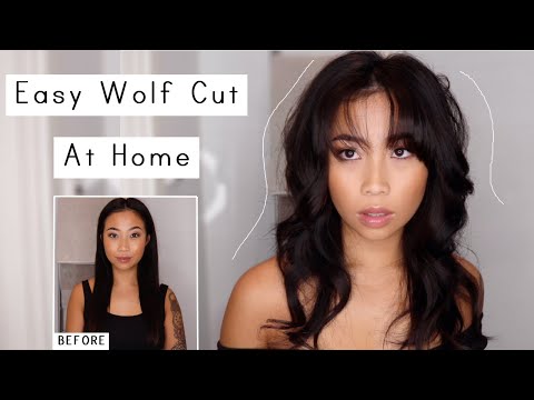 Easy Wolf Cut At Home | DIY Wolf Cut (Paul Watts Hair Guide)