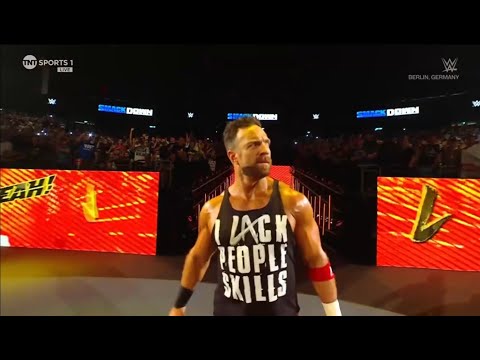 LA Knight ELECTRIC Entrance WWE Smackdown Berlin,Germany