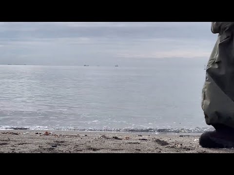 東京湾を望む 稲毛海岸 稲毛海浜公園 Japan Chiba Inage kaihin park