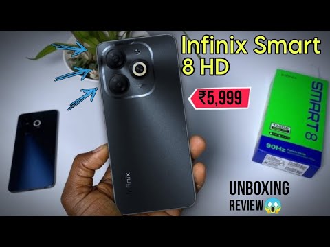 Infinix Smart 8 HD Unboxing Review🔥| Best phone under 10000