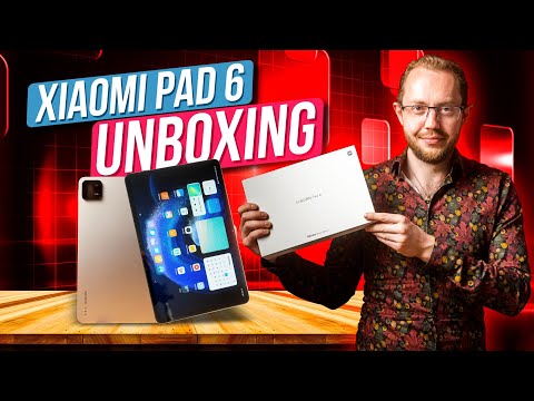 Xiaomi Pad 6 Unboxing with Keyboard & Pen