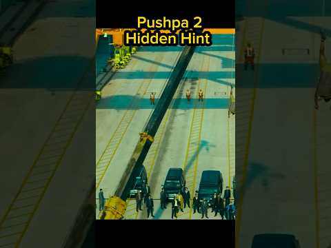 Pushpa 2 Hidden 😱#pushapa2 ##viralvideo #payalsong #hony_sing #pardox #information #srivali #Song