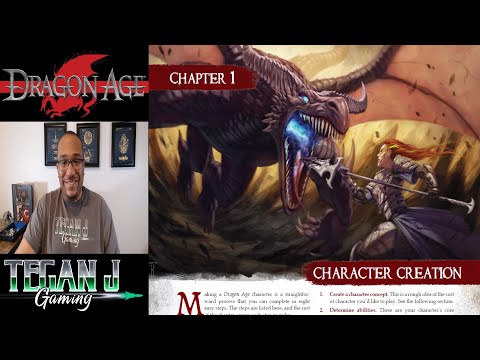 How to build a character using the Dragon Age TTRPG