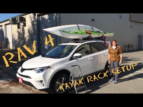 How to Carry Kayaks on a Factory Rack