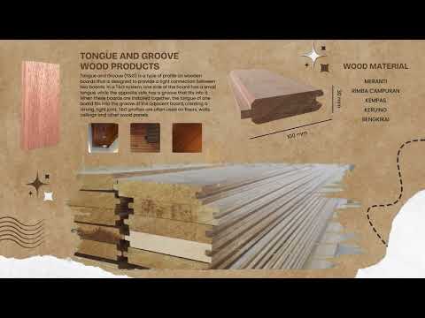 Best Choice for Floors, Walls, and Ceilings: Wood Tongue and Groove