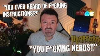 DSP Absolute Disaster Stream, Destroys $100 Boom Mic Arm on Stream for 2 Hrs & Toxic to Viewers