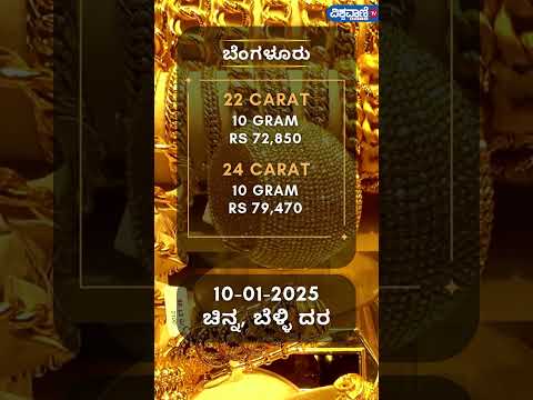 Gold Price Today | ಇಂದಿನ ಚಿನ್ನ, ಬೆಳ್ಳಿ ದರ ಹೀಗಿದೆ | Vishwavani TV Special