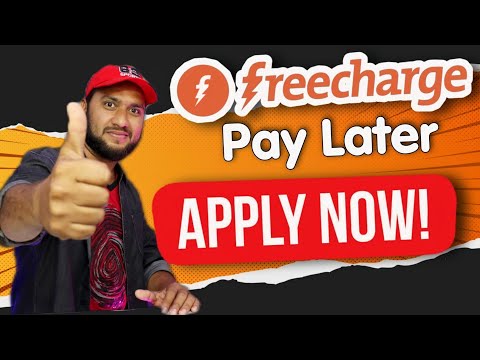 How to Apply FreeCharge Pay Later, freecharge pay later kaise apply Karen, pay later activation,