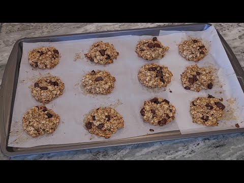 Only 3 Ingredients Banana Oatmeal  Cookies. Healthy 🍪 for Breakfast. #kidsBreakfast #quickandeasy