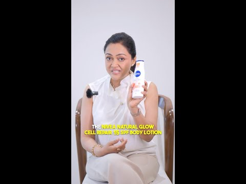 Nivea Natural Glow Cell Repair SPF15 Body Lotion By Dr Rashmi Shetty