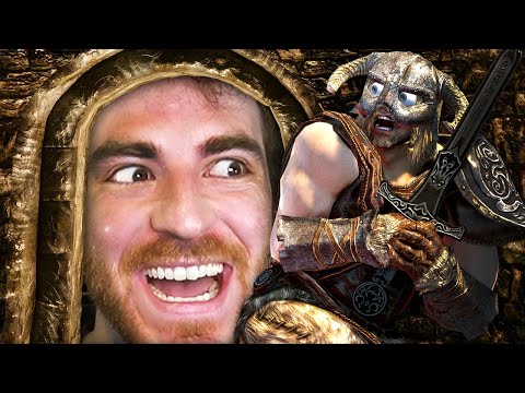 Skyrim, but if I look at ANY character I have to kill them