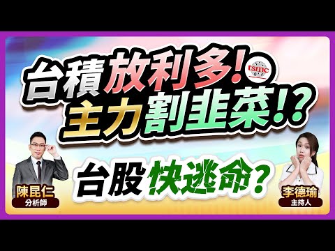 【台積放利多！主力割韭菜!?台股快逃命？】2024.10.18 台股盤後