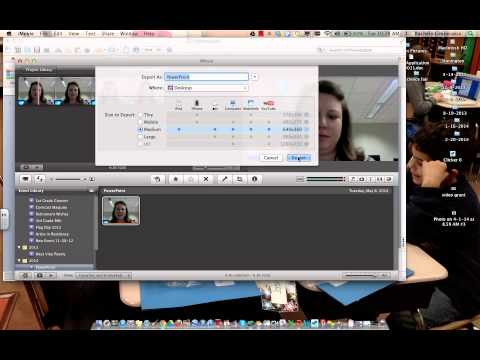 PowerPoint and iMovie