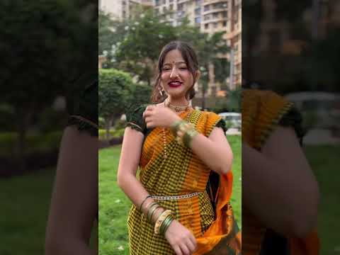 PART 2 of Me trying a NAUVARI SAREE | 10 Days of Sarees for 10 Days of Bappa | Jhanvi Bhatia