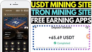 Best USDT Grab Earning Platform | USDT Earning Apps in 2025 | Free USDT Investment Platform