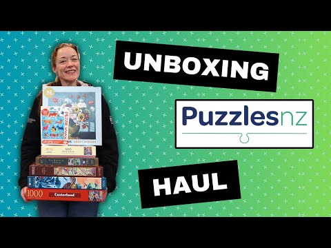 UNBOXING!! Amazing Puzzlesnz Jigsaw Haul #gifted #puzzle