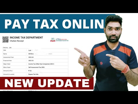 Income tax payment online (e-Pay Tax) 2024-25 | How to pay income tax online on new e-filing portal