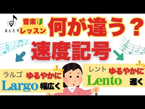 【音大卒が教える】速度記号に隠された意味を知ろう！