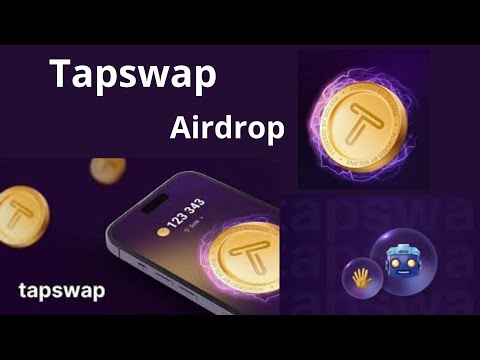 🔴TAPSWAP  AIRDROP COMO FUNCIONA// COMO RETIRAR🚨✅ #tapswap #telegram #bot #cryptonews #solana