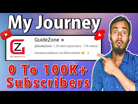 0 TO 100K SUBSCRIBERS JOURNEY | My YOUTUBE Channel STORYTIME