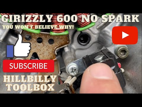 Grizzly 600 no spark condition. Surprising reason why. - The HillBilly ToolBox Way