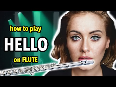 How to play Hello on Flute | Flutorials