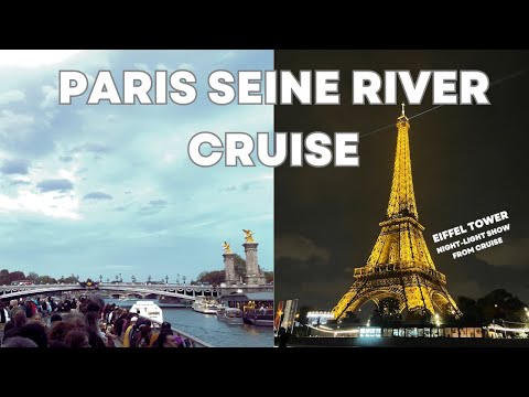 Paris River Cruise | Seine River Cruise | Eiffel Tower View | Day & Night Cruise