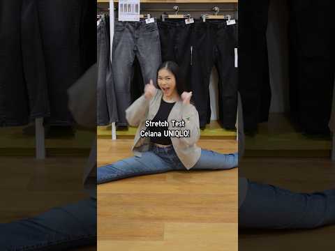 Stretch Test Celana UNIQLO!