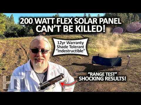 BougeRV Yuma 200w CIGS "Indestructible" Flexible Solar Panel