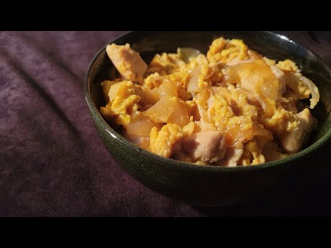 【手軽な親子丼】簡単にできる優しい味付け