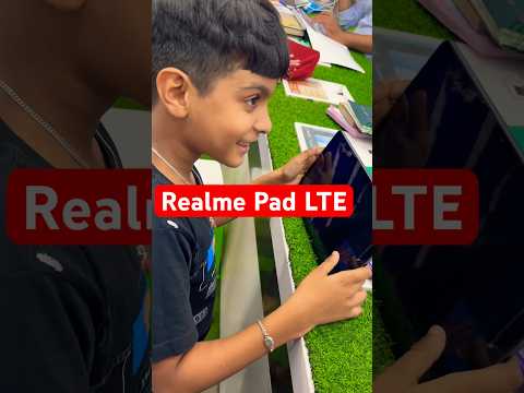 Realme Pad LTE 4g sim support just wow