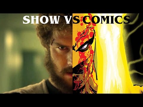 The Iron Fist TV Show vs The Comics