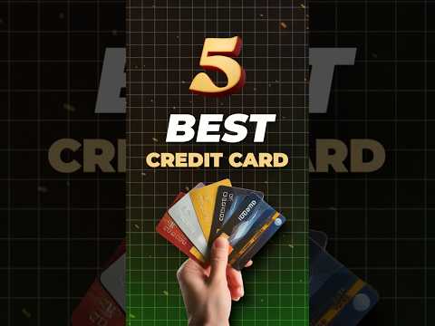 TOP 5 CREDIT CARD in INDIA 🇮🇳 #creditcard