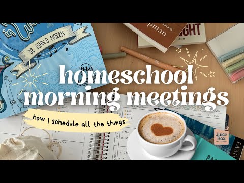 HOMESCHOOL MORNING MEETING SCHEDULE | HOW WE LOOP FAMILY SUBJECTS TO COVER ALL OUR FAMILY SUBJECTS