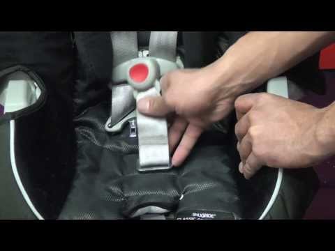 Graco SnugRide 30: Adjust Crotch Buckle