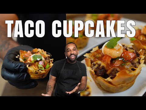 How to Make Taco Cupcakes | Party Favors | Easy Recipe